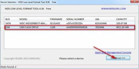 HDD Low Level Fomat Tool