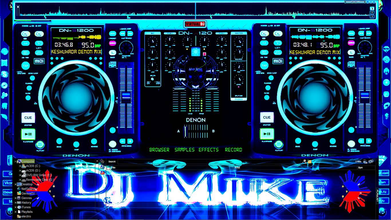 Virtual DJ free giả lâp chơi DJ trên PC