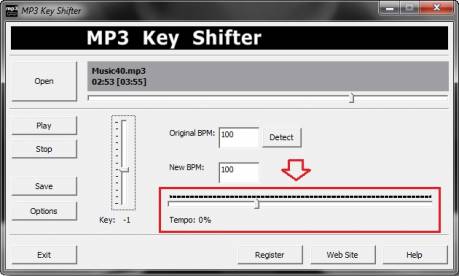 MP3 Key Shifter